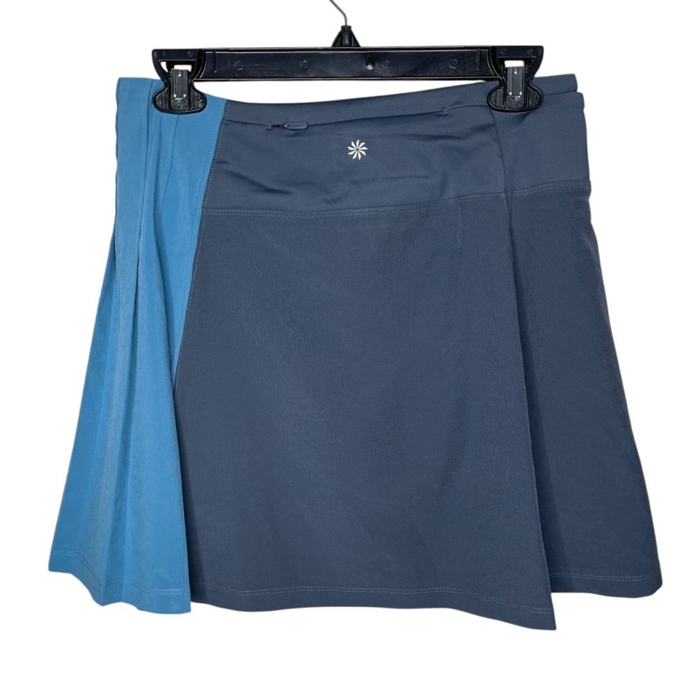 Athleta Fairway Pleated Skort Granite Blue Small - Picture 5 of 16